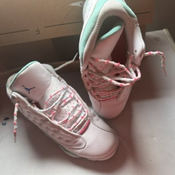 Air Jordan 13 Retro GS 'Aurora Green' - Picture 3 of 4